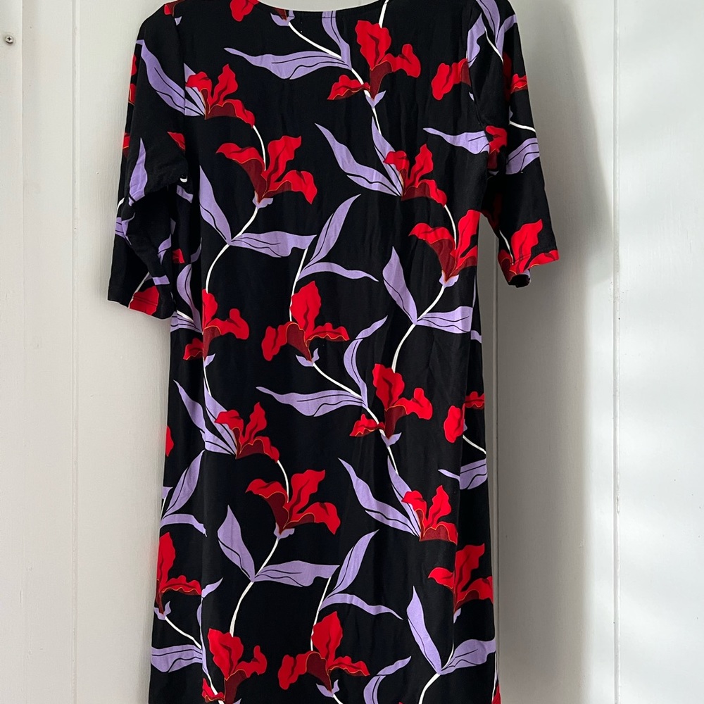 Ava sky dress with front pockets